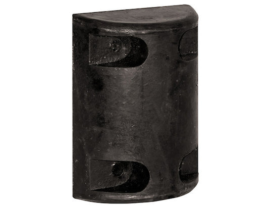 Heavy Duty Friction Stock Bumper - 6 x 3 x 8 Inch Tall - Set of 2