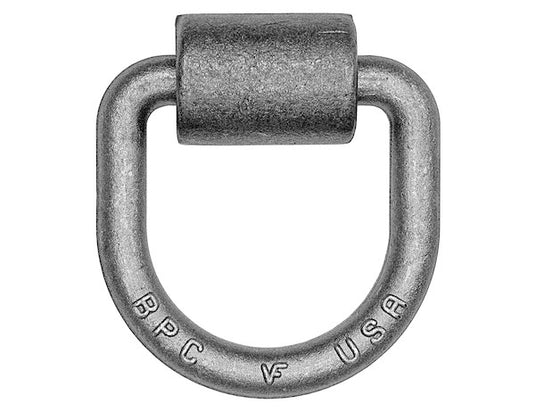 D-RING,5/8 dia3inX3in,W/BRKT