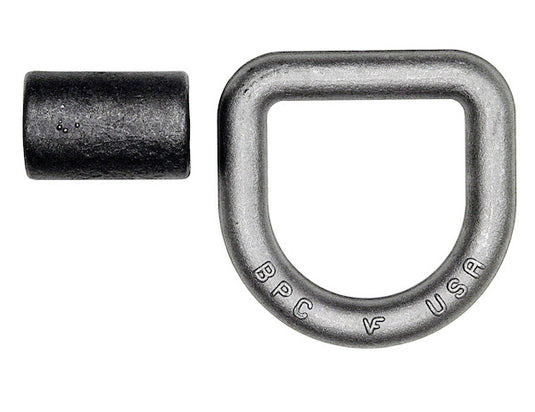 D-RING,3/4in dia 3in X 3in FORGED W/BRKT