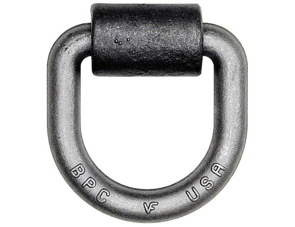 Load image into Gallery viewer, Domestically Forged 3/4 Inch Forged D-Ring With Weld-On Mounting Bracket
