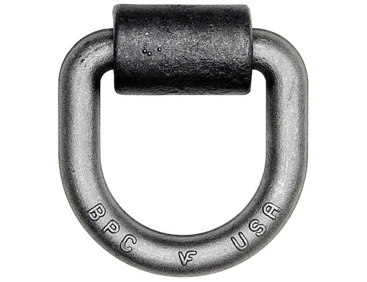 Domestically Forged 3/4 Inch Forged D-Ring With Weld-On Mounting Bracket