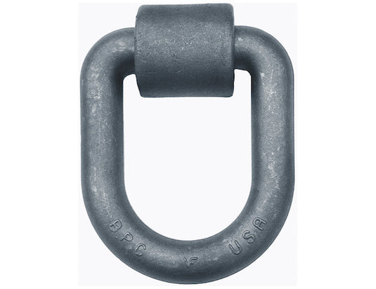 D-RING,1in dia,4inH X 3in,W/BRKT,SPECIAL