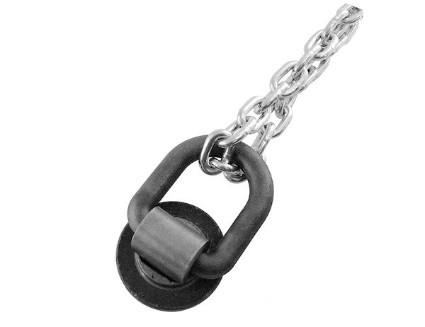 Load image into Gallery viewer, 1 Inch Forged 360 Rotating D-Ring With Weld-On Mounting Bracket
