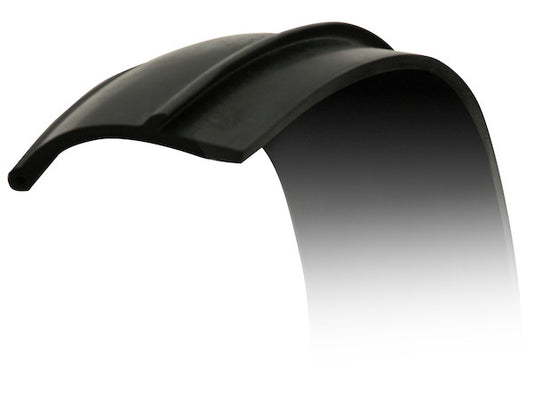 Black Rubber Wide Fender Extension