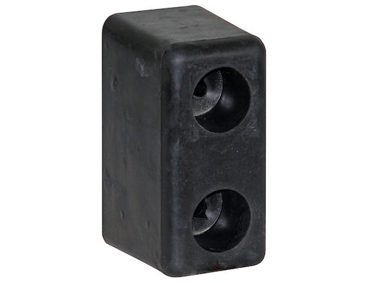Molded Rubber Bumper - 2-1/2 x 4-1/8 x 6-3/4 Inch Tall - Set of 2