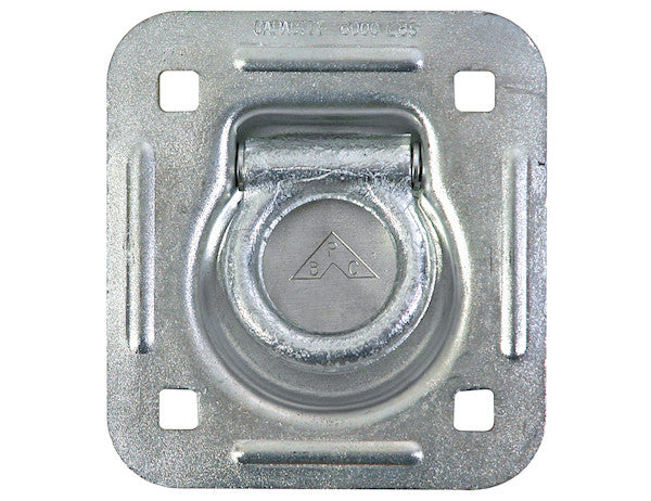 Load image into Gallery viewer, Heavy Duty Recessed Rope Ring Zinc Plated
