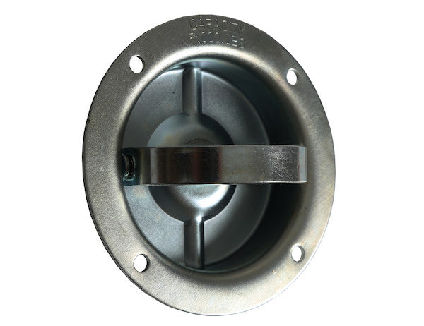 Load image into Gallery viewer, Heavy Duty Recessed Rotating Rope Ring 360 Swivel
