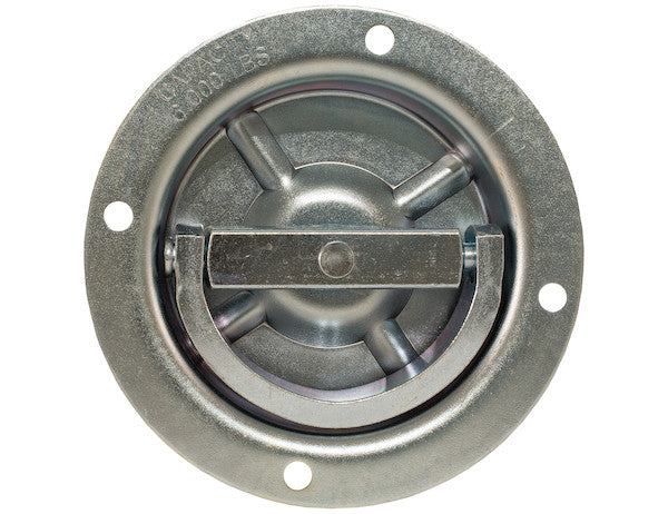 Load image into Gallery viewer, Heavy Duty Recessed Rotating Rope Ring 360 Swivel
