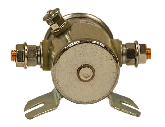 Continuous Duty 12 Volt Steel Case Insulated Solenoid +12V To Activate