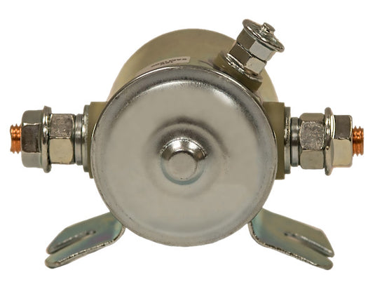 Continuous Duty 12 Volt Steel Case Insulated Solenoid +12V To Activate