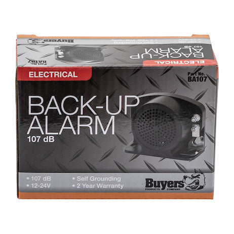 107 Decibel Self-Grounding Back Up Alarm