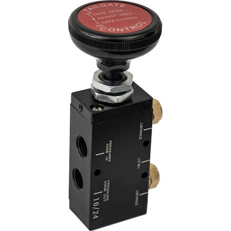 Load image into Gallery viewer, 4-Way 3-Position Manual Air Valve With Five 1/4 Inch NPT Ports
