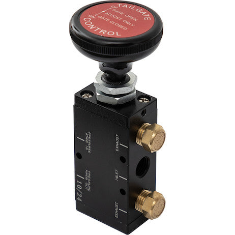 Load image into Gallery viewer, 4-Way 3-Position Manual Air Valve With Five 1/4 Inch NPT Ports
