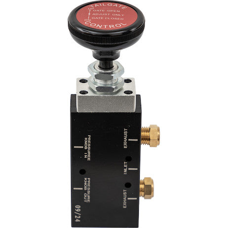 Load image into Gallery viewer, 4-Way 3-Position Manual Air Valve With Five 1/4 Inch NPT Ports
