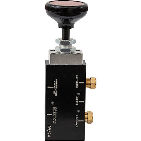 Load image into Gallery viewer, 4-Way 3-Position Manual Air Valve With Five 1/4 Inch NPT Ports
