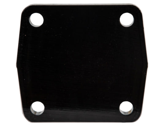 2-1/2 Inch I.D. Forged 4-Bolt Mount Drawbar - Black
