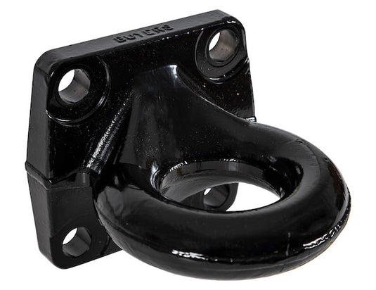 3 Inch I.D. Heavy-Duty Forged 4-Bolt Mount Drawbar - Black