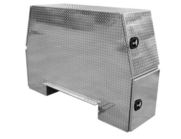 Load image into Gallery viewer, DIAMOND TREAD ALUMINUM BACKPACK TRUCK TOOL BOX SERIES WITH OFFSET FLOOR
