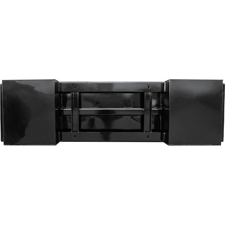 55x24x85 Inch Gloss Black Steel Service Body Backpack Truck Box