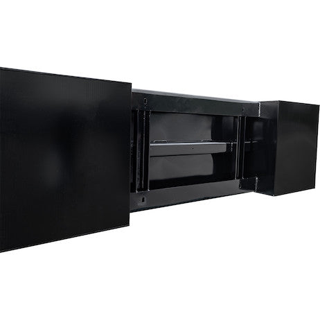 Load image into Gallery viewer, 55x24x85 Inch Gloss Black Steel Service Body Backpack Truck Box
