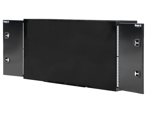 Load image into Gallery viewer, GLOSS BLACK STEEL STRAIGHT SIDE BACKPACK TRUCK TOOL BOX SERIES WITH FLAT FLOOR AND ADJUSTABLE SHELVING
