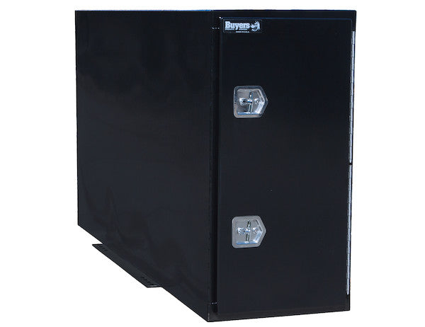 Load image into Gallery viewer, GLOSS BLACK STEEL STRAIGHT SIDE BACKPACK TRUCK TOOL BOX SERIES WITH FLAT FLOOR
