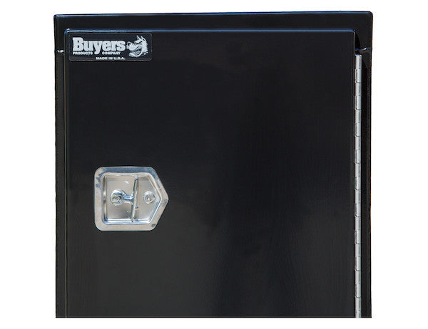 Load image into Gallery viewer, GLOSS BLACK STEEL STRAIGHT SIDE BACKPACK TRUCK TOOL BOX SERIES WITH FLAT FLOOR

