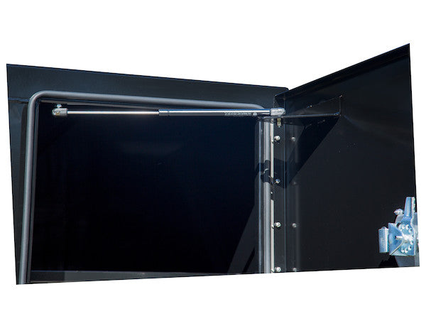 Load image into Gallery viewer, GLOSS BLACK STEEL STRAIGHT SIDE BACKPACK TRUCK TOOL BOX SERIES WITH FLAT FLOOR
