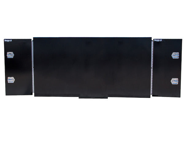 Load image into Gallery viewer, GLOSS BLACK STEEL STRAIGHT SIDE BACKPACK TRUCK TOOL BOX SERIES WITH FLAT FLOOR
