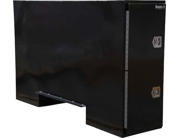 Load image into Gallery viewer, GLOSS BLACK STEEL STRAIGHT SIDE BACKPACK TRUCK TOOL BOX SERIES WITH OFFSET FLOOR
