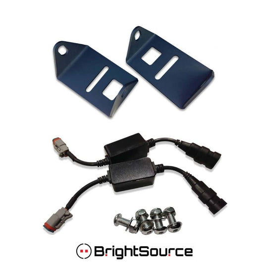 Brightsource Cube Light Brackets — 2015-2026 Ford F-150/F-250 Super Duty/F-350 Super Duty - BRT-211235 - Absolute Autoguard