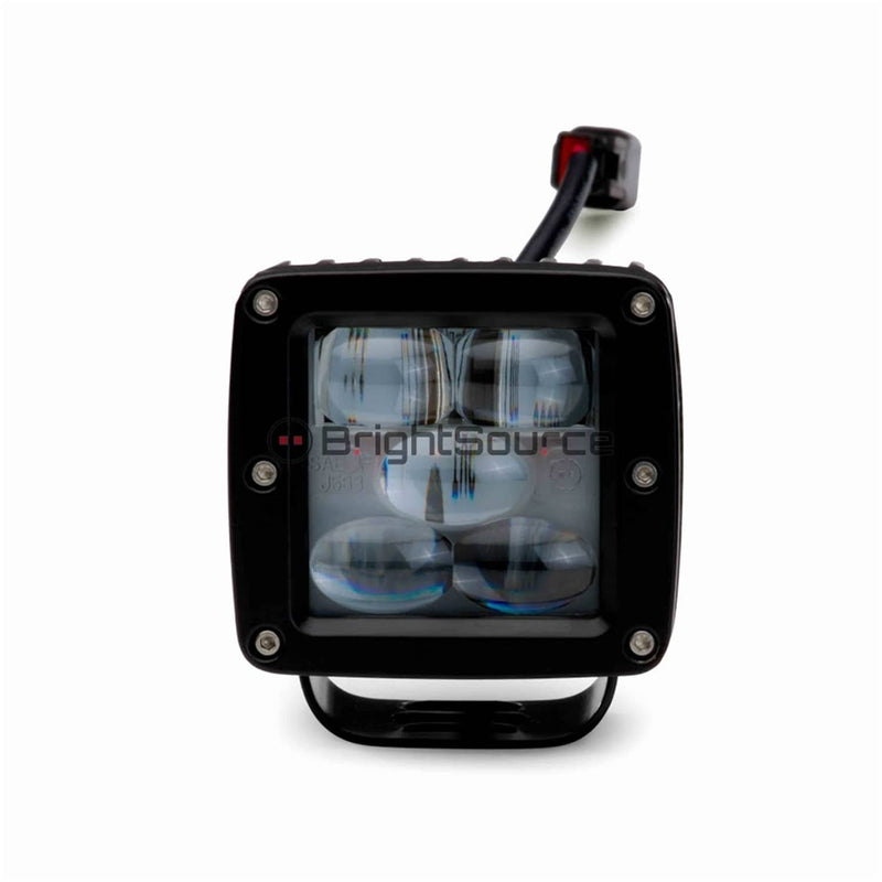 Load image into Gallery viewer, Brightsource 3" Cube Light Kit-flood Sae Approved - BRT-75001F - Absolute Autoguard
