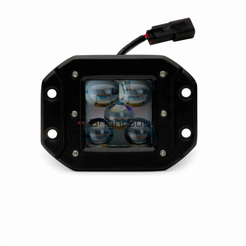 Load image into Gallery viewer, Brightsource 3" Cube Light Kit-spot Sae Approved - Flush Mount - BRT-75002 - Absolute Autoguard
