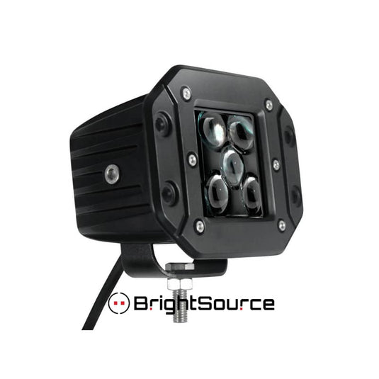 Brightsource 3" Cube Light Kit-spot Sae Approved - Flush Mount - BRT-75002 - Absolute Autoguard