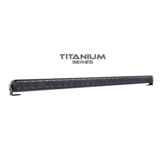 Brightsource LED Light Bar 1 Row 30" Slim Style Side-reflecting Combo Pattern - BRT-771302 - Absolute Autoguard
