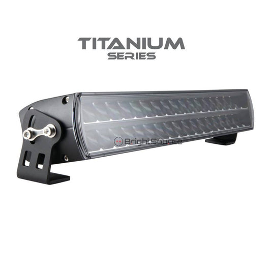Brightsource LED Light Bar 2 Row 20" Slim Style Side-reflecting Combo - BRT-772202 - Absolute Autoguard