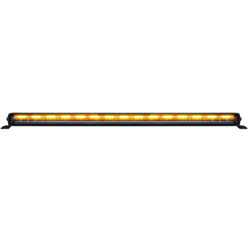 Load image into Gallery viewer, Brightsource Siberia 32" Night Guard Light Bar Single Row w/ White Amber Position Light &amp; Warning Strobe - BRT-809213 - Absolute Autoguard
