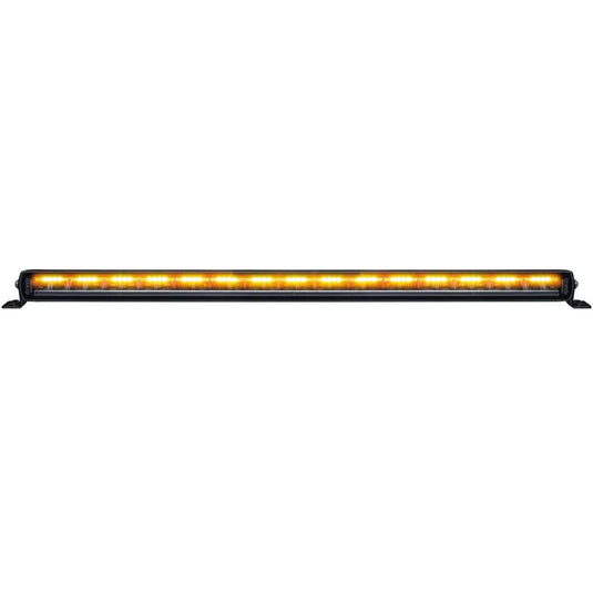 Brightsource Siberia 32" Night Guard Light Bar Single Row w/ White Amber Position Light & Warning Strobe - BRT-809213 - Absolute Autoguard