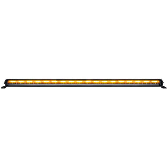 Brightsource Siberia 38" Night Guard Light Bar Single Row w/ White Amber Position Light & Warning Strobe - BRT-809214 - Absolute Autoguard