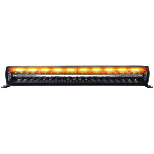 Brightsource Siberia 22" Night Guard Light Bar Double Row w/ White Amber Position Light & Warning Strobe - BRT-809217 - Absolute Autoguard