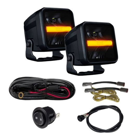Brightsource Siberia 3" Xp Cube Kit - BRT-809283-KIT - Absolute Autoguard