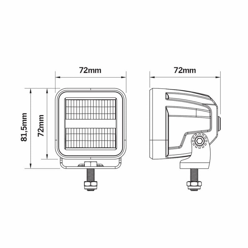 Load image into Gallery viewer, Brightsource 3" Siberia Xp Qube Light - BRT-809283 - Absolute Autoguard
