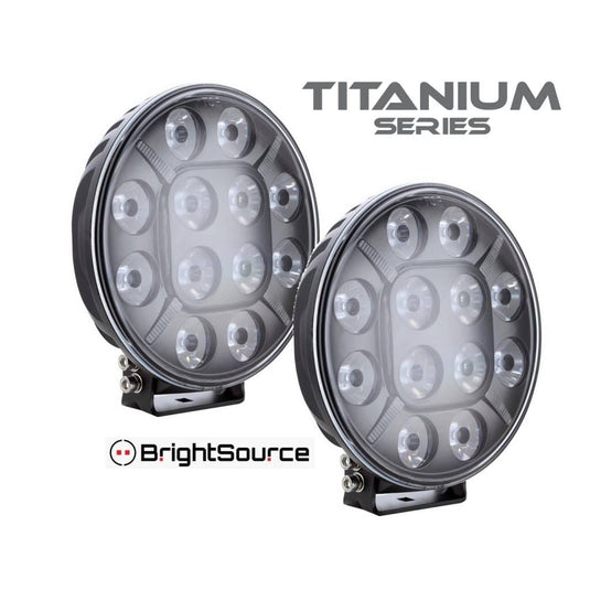 Brightsource 7" Round Driving Light Kit - BRT-870072 - Absolute Autoguard