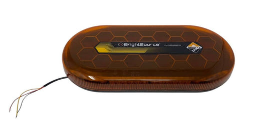 Brightsource Diamond Series Mid Size Light Bar - Amber - BRT-S104B60AA - Absolute Autoguard
