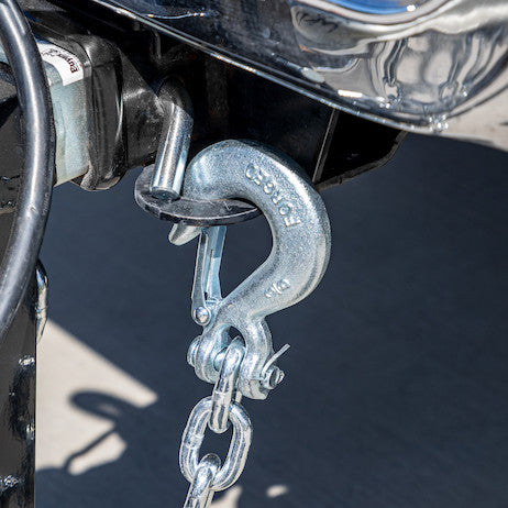 3/8x35 Inch Class 4 Trailer Safety Chain With 1-Clevis Style Slip Hook-43 Proof