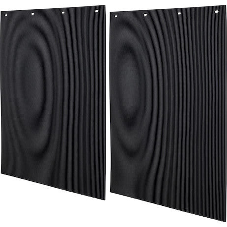 Multi-Material Composite Black Mudflaps .375x24x36 Inch