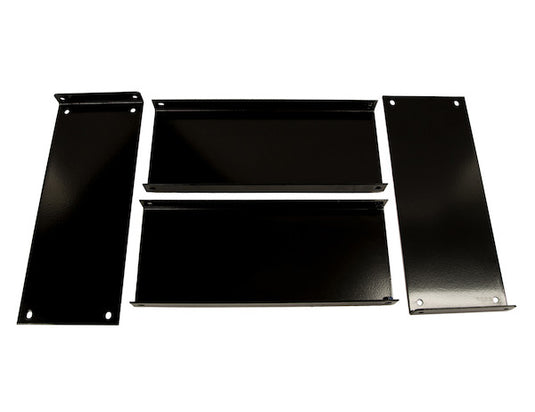 Black Powder Coated Steel Console For All B-Series Dual Lever Control