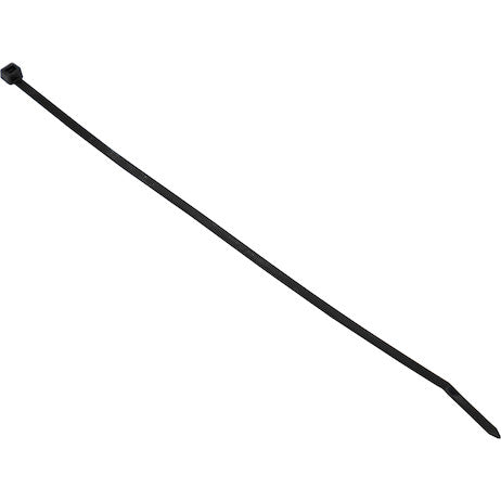 Load image into Gallery viewer, 0.180 x 11 Inch Black Weather Resistant Zip Ties 50 Pound/500 Pieces
