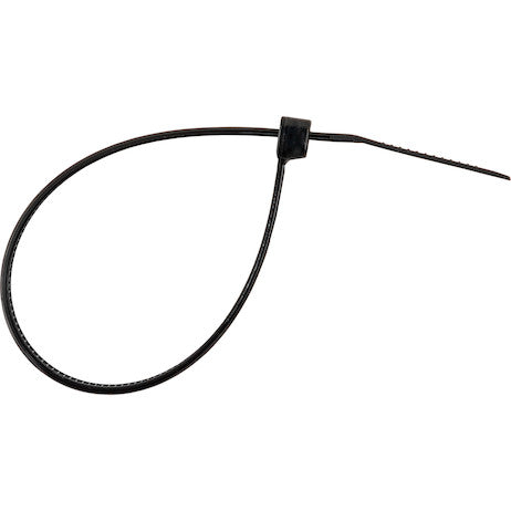 Load image into Gallery viewer, 0.180 x 7-1/2 Inch Black Weather Resistant Zip Ties - 50 Pound, 100 Pieces
