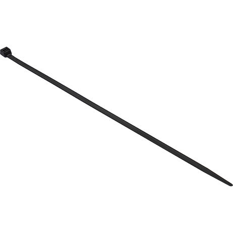 Load image into Gallery viewer, 0.250 x 14-1/2 Inch Black Water Resistant Zip Ties - 120 Pound, 100 Pieces
